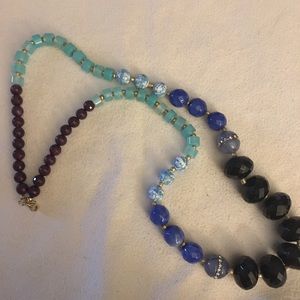 Bulky beaded necklace